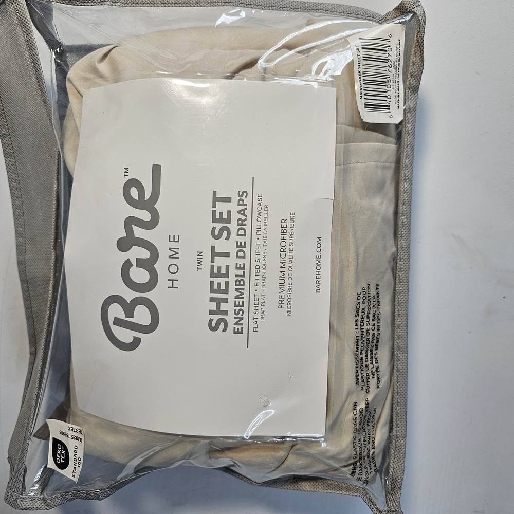 Bare Home Twin Sheet Set